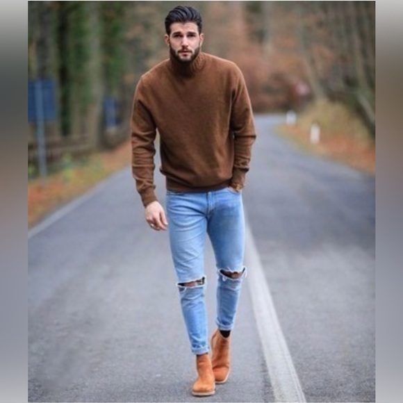 Men’s Ugg Freamon Chukka Treadlite Suede/Leather Ankle Boots - Picture 3 of 7